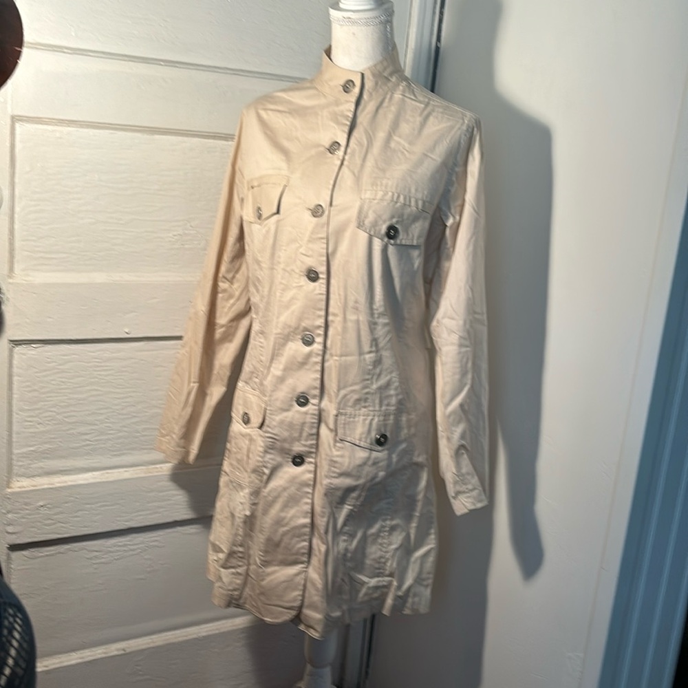 New Long sleeve light jacket . 97% cotton and 3% spandex